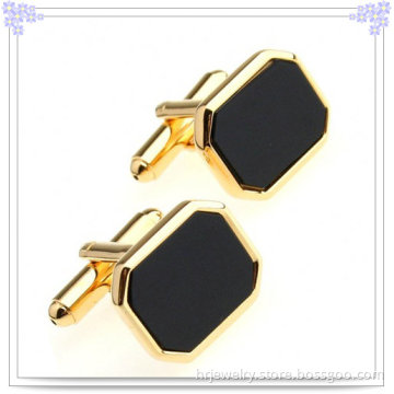 Gold Jewelry Cufflinks for Fashion Jewelry (CU0022)